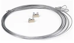 [6631-DTX-NOVA-PENDELSET-2M] Pendelset 2m met staalkabel voor NOVA modules