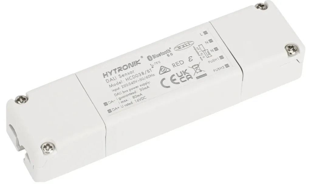[8517-DTX-HCD038BT-DALI] Hytronik DALI controller/ dimmer type HCD038BT